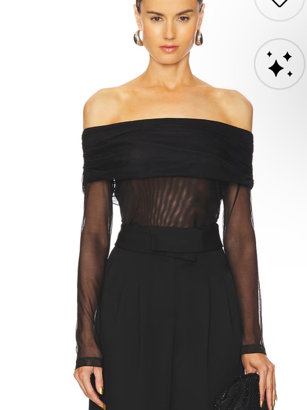 Kimberly Taylor Sunset Mesh Top in Black
KIMBERLY TAYLOR